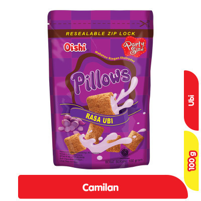 

New Item OISHI PILLOWS RASA UBI 100g
