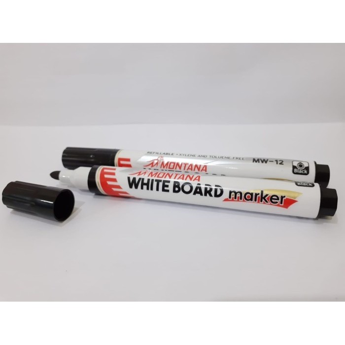 

New Item SPIDOL MONTANA WHITE BOARD MARKER MW-12 HITAM