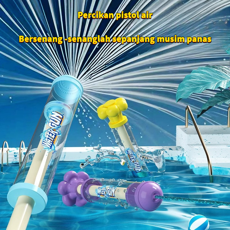 Pistol Air/Mainan Anak-anak Kapasitas Besar Pull-Out Pistol Air/Air Melawan Mainan Anak Laki-laki