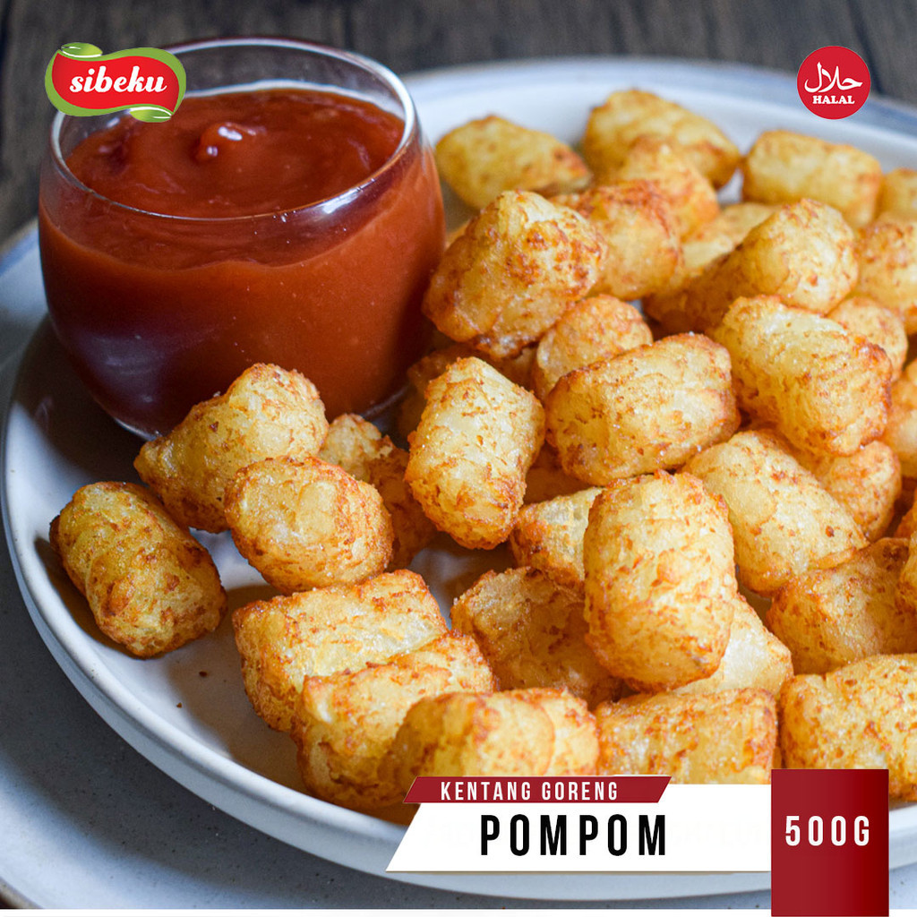 

KENTANG GORENG TATER TOTS | POM POM McCAIN 500g