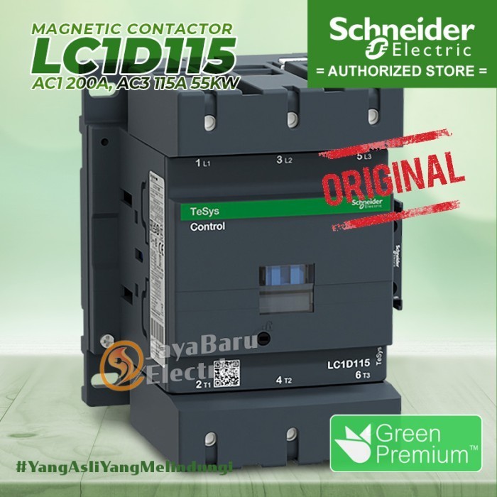 SCHNEIDER Kontaktor Contactor LC1D115 24V 42V 48V 110V 220V 380V LC1D115B7 LC1D115D7 LC1D115E7 LC1D1