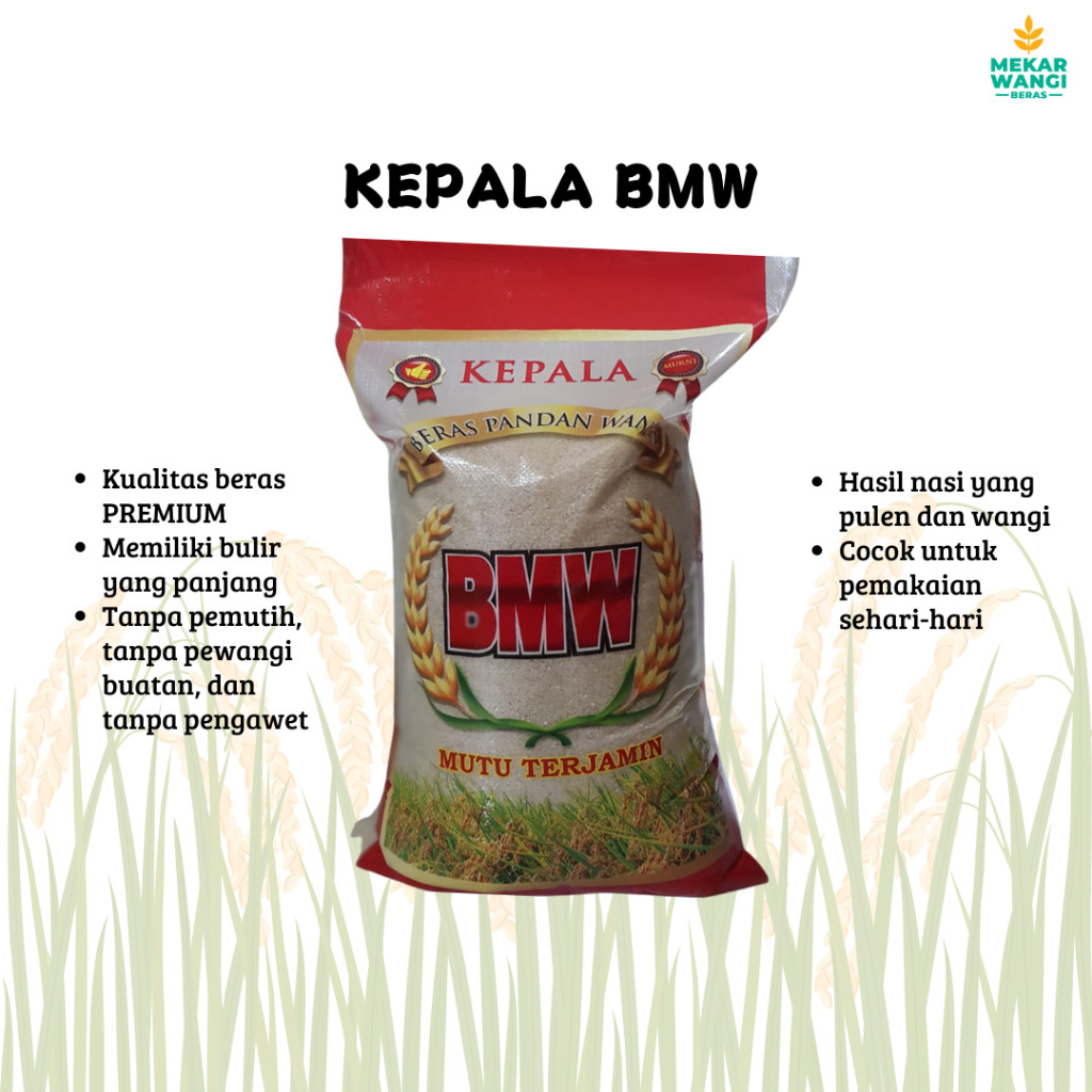 

BERAS KEPALA BMW 25KG