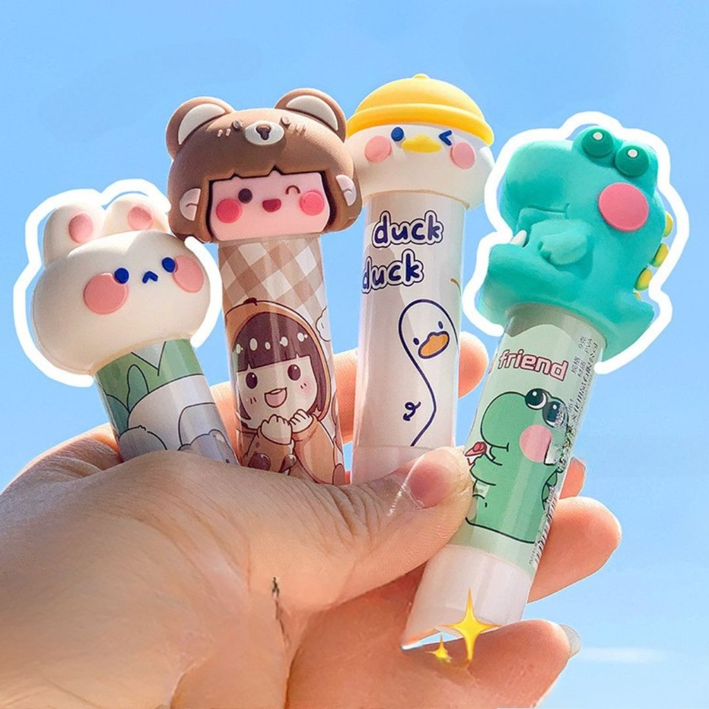 

[dooldedreams] Lem Kertas Karakter Lucu / Glue Stick Cute / Lem Stik Putar