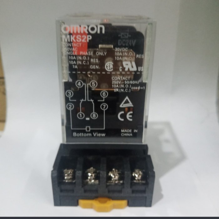 relay omron MKS2P 24VDC original