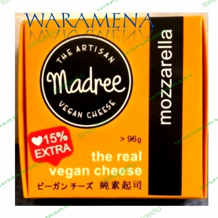 

MADREE VEGAN CHEESE MOZARELLA 96gr