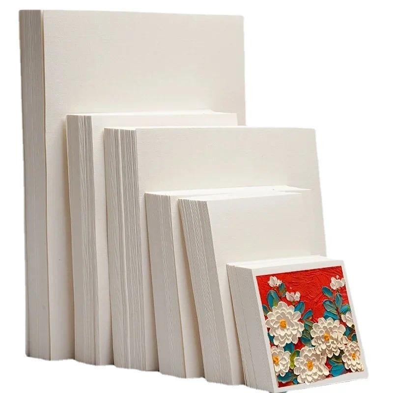 

A4 Oil Painting Stick Special Paper Square 16K/32K Thickened 200g Soft Crayon Color Lead Special Art Sketch Blank Paper 50pcs