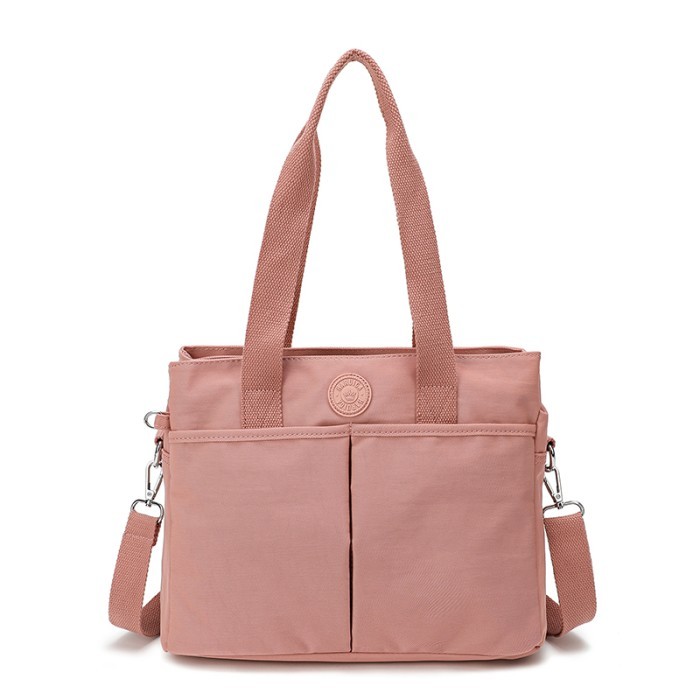 "R.V.Shop" - DISKON Tote bag HARUICA BAG 80115 - tas wanita - tas selempang - tote bag - Dusty Pink