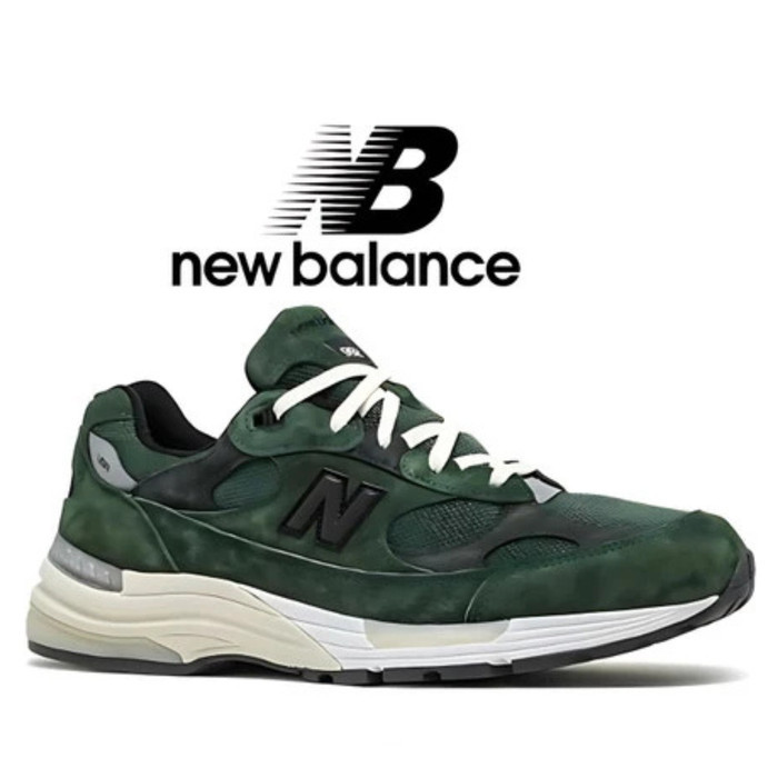 SEPATU NEW BALANCE 992 JJJOUND GREEN MENS SHOES STANDARD