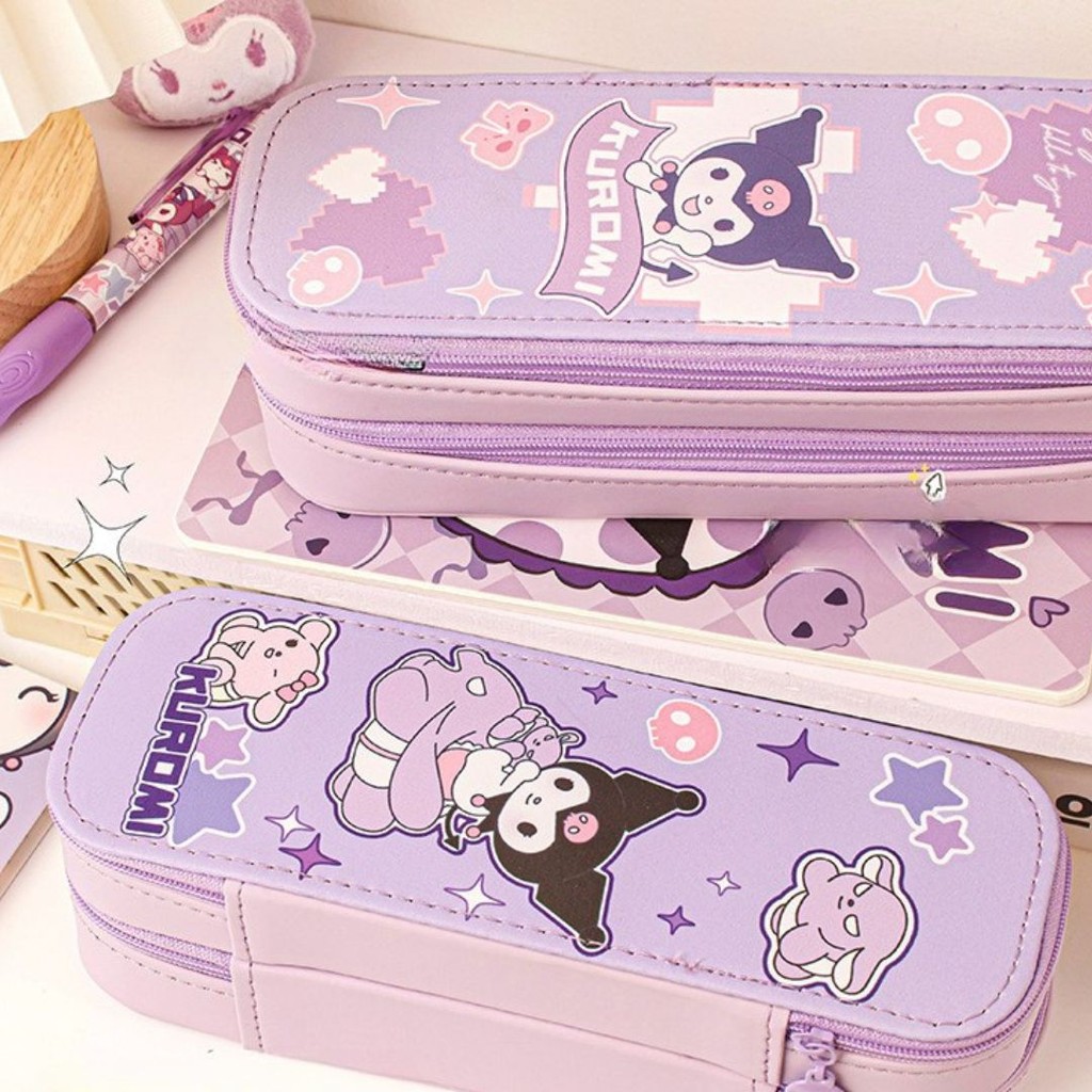 

[doodledreams] Tempat Pensil Kuromi Lucu / Kotak Pensil / Pencil Case / Pen Case / Tempat Alat Tulis