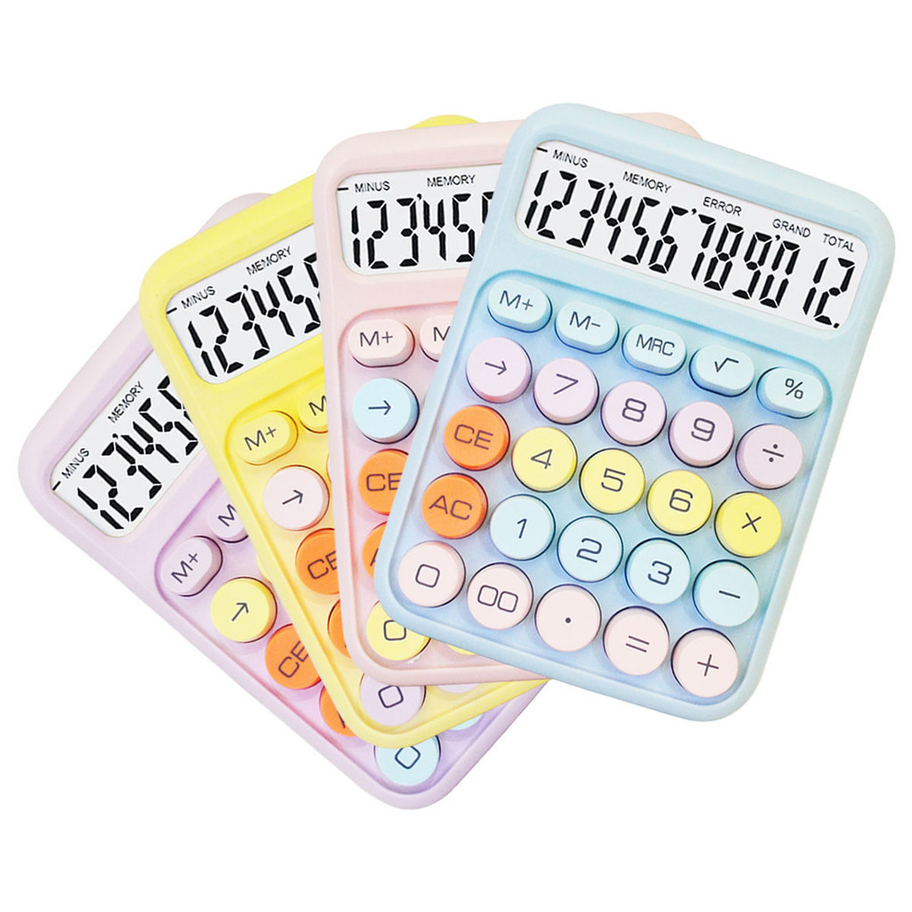 

Calculator Kalkulator Korea Karuida KK-2260 Ctifree CL-1022 Lucu Viral 12 Digit Pastel