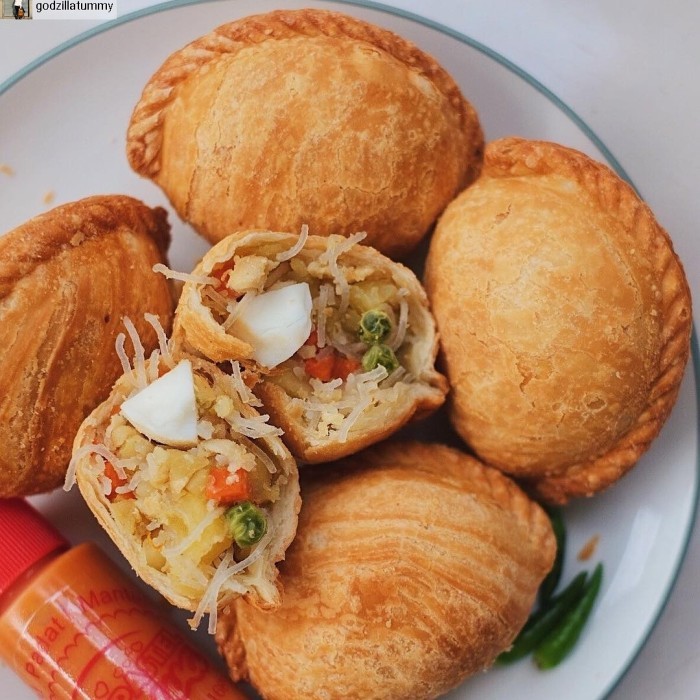 

Pastel Wawa packing per 5pcs - VEGETARIAN EGG, Setengah Matang