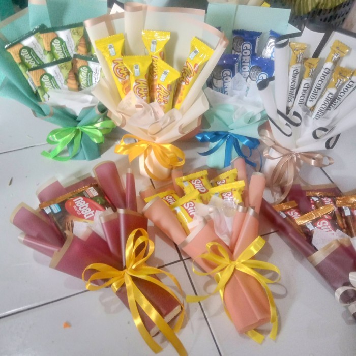 

buket mini snak buket murah lucu - S terhits