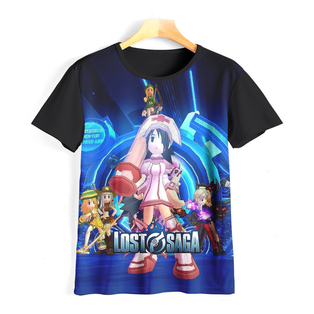 Kaos Lost Saga Keren dan Adem | Kaos Game Lost Saga Untuk Anak | 045LS009