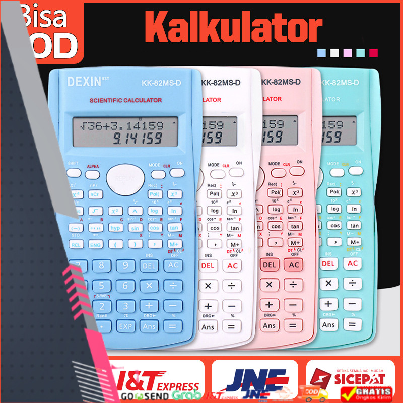 

TERMURAH Kalkulator scientific kalkulator akuntansi 240 Fungsi Kalkulasi calkulator sains Alat tulis untuk pembelajaran siswa