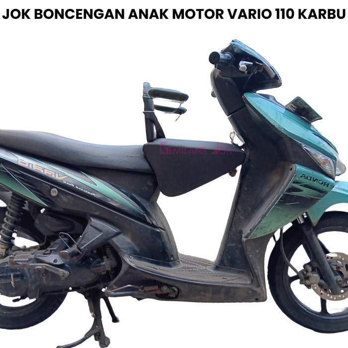 JOK BONCENGAN MOTOR ANAK VARIO 110 ADA SEATBELT & BESI SANDARAN - VARIO TECHNO, BONCENGAN SAJA