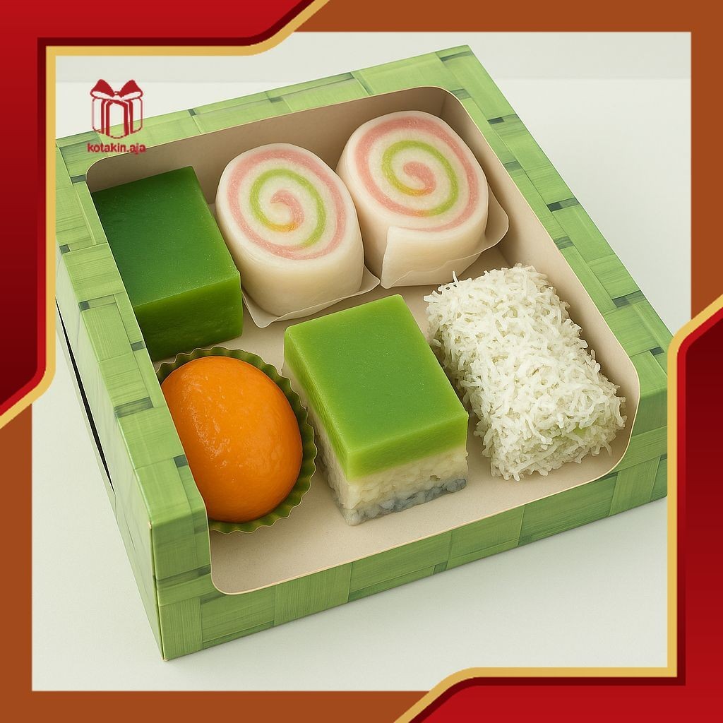 

Box Mika 22 x 22 / Box Nasi / Box Cake / Kotak Mika Brownies / Kotak Hampers / Souvenir | HC11