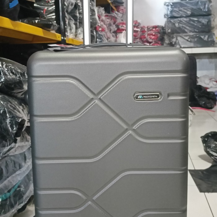 koper 24 inch bahan fiber ( Cocok Buat Gosed) - Silver