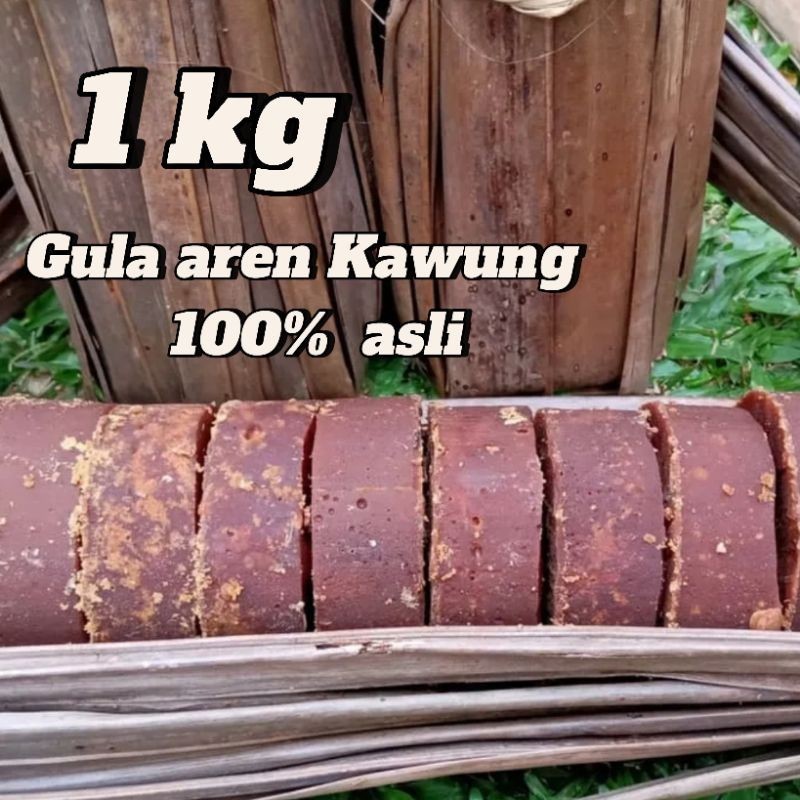 

Cod gula aren gula merah gula Kawung asli super 1kg .