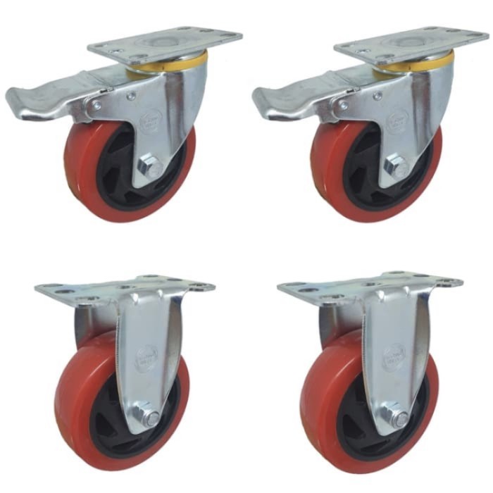 

Roda Troli PU Medium TECHNO WHEEL Taiwan 4 inch (2 Rem 2 Mati)