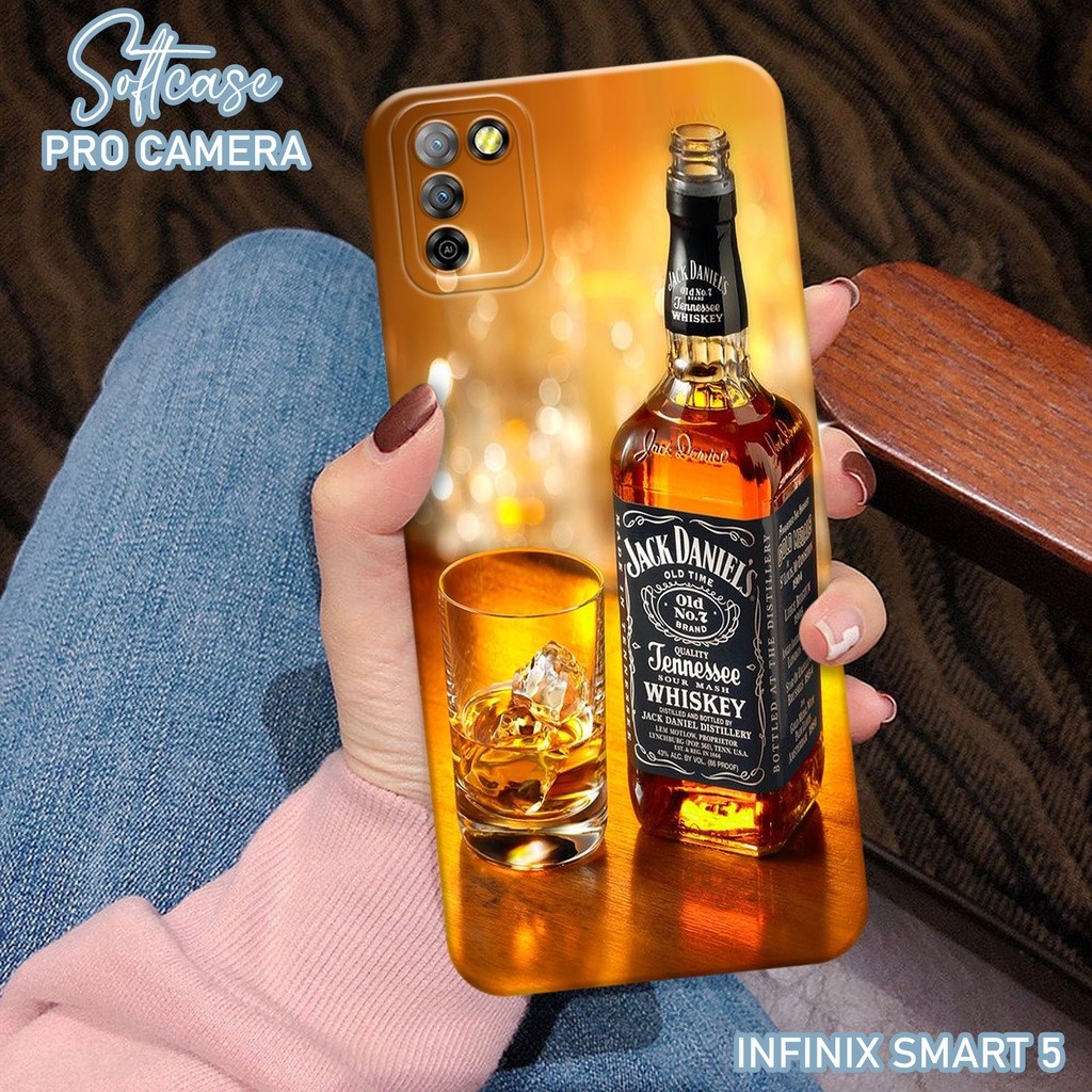 Softcase Pro Kamera Infinix Smart 5 Terbaru Pelindung Kamera Motif Case Karakter Case Murah Silikon 