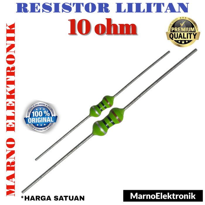 SGA05 RESISTOR LILITAN 10OHM 10 OHM R LILITAN ASLI ORIGINAL ORI