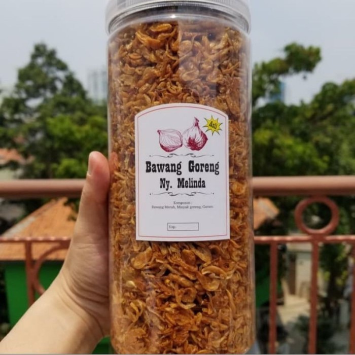 

JAMIN MURAH !!!BAWANG GORENG ORIGINAL 500 GRAM - PLASTIK(BISA LANGSUNG ORDER)
