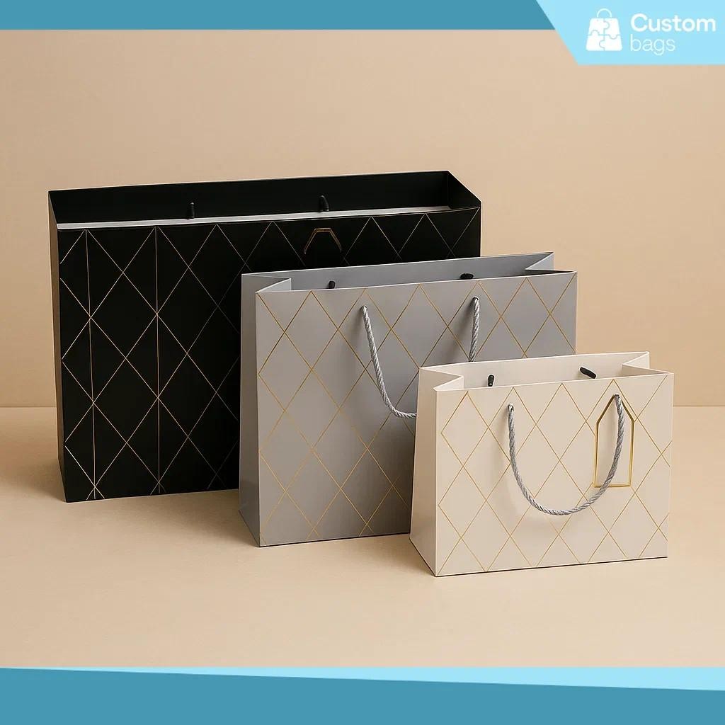

Paper Bag / Hampers bag / Gift Bag/ Paper bag Kado Hampers / Paperbag Motif Tebal Ukuran Besar Kecil / Tas Kado / Paper bag Jumbo Kecil / High end Gift Paper Bag Paperbag Box Set Motif, Souvenir, Tas kue, Hampers, Makanan, Gift, Packaging, Kemasan | AN04
