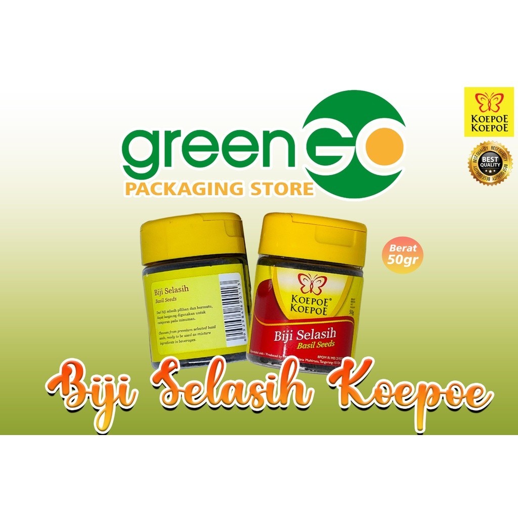 

[MS] BIJI SELASIH KOEPOE 50GR BASIL SEEDS SELASIH INSTANT MINUMAN
