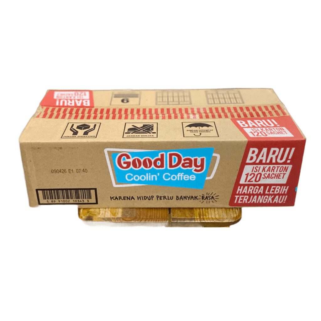 

Kopi Good Day Coolin Coffee 1 Karton (120 Sachet)