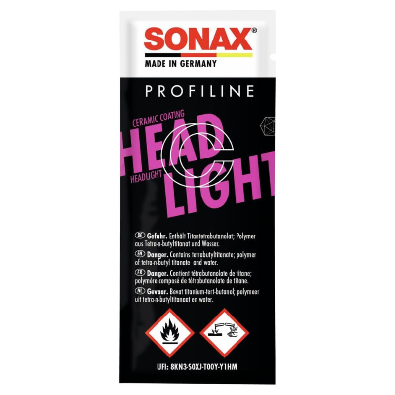 Sonax Profiline Headlight Coating REPACK, Nano Coating Lampu Mobil
