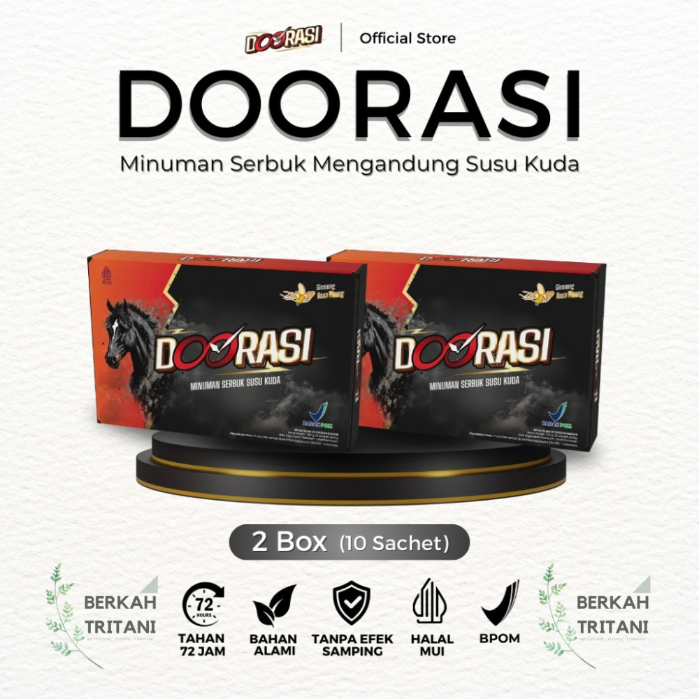 

DOORASI GINSENG - Suplemen Ginseng Susu Kuda