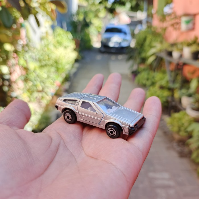 De Lorean Zee Toys Zylmex 1/64 Loose Rare VHTF Base Besi Hong Kong Miniatur Mainan Diecast
