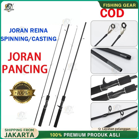 Joran Pancing 1.8M/2.1M Joran Pancing Karbon BC Joran Putar/Tongkat Casting/Bisa Cod Joran Pancing 1