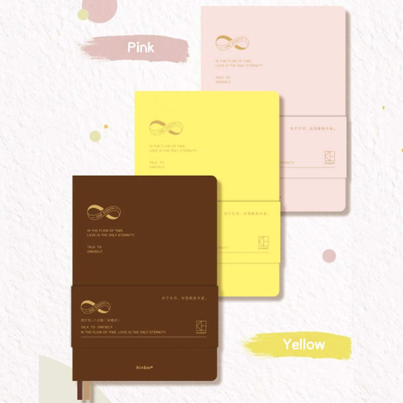 

Kinbor 2025 Eight-Point-Grid A5 Planner Agenda Weekly Plan-Octal Daily Self Discipline Efficiency Handbook Todo List Notebooks