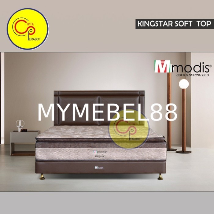 [MYMEBEL88] Springbed Kasur Modis Kingstar Soft Top King Size Tempat Tidur