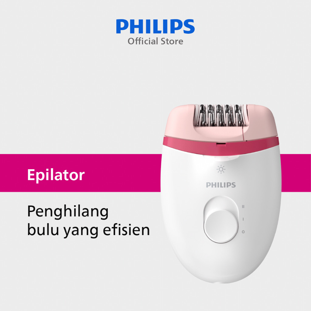 Philips | Epilator | Hair Removal Penghilang Bulu | Hilangkan Bulu Secara Permanen Sampai Akar | BRE