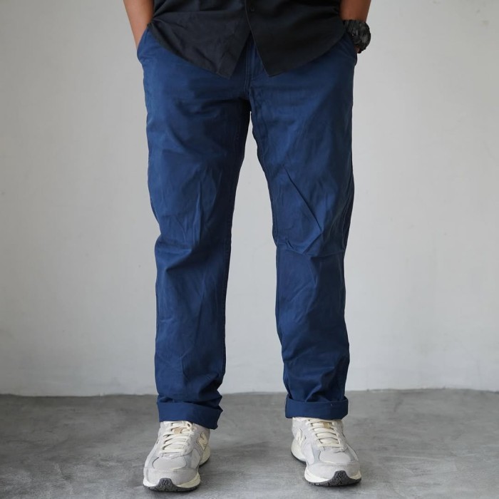 Uniqlo chino reguler vintage new original - Blue, 91