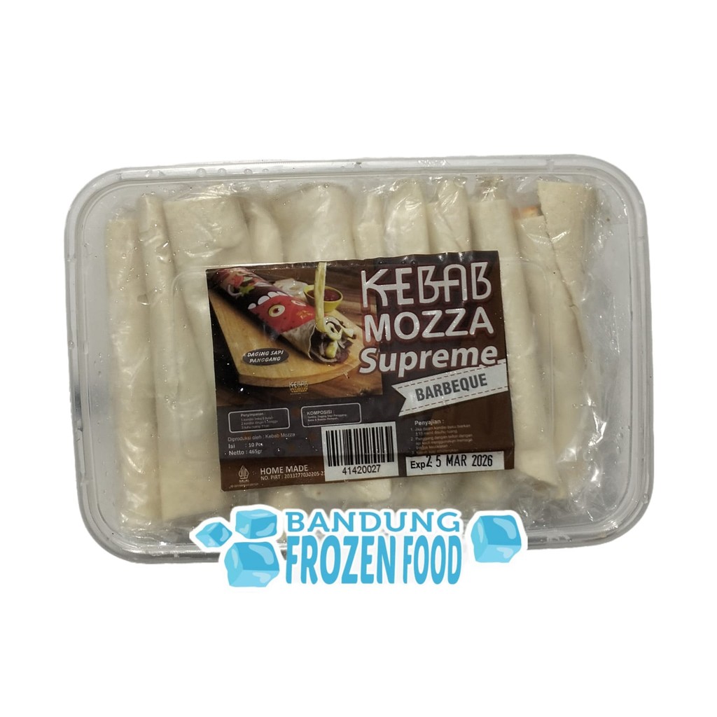 

KEBAB SUPREME BARBEQUE ISI 10 - BOX
