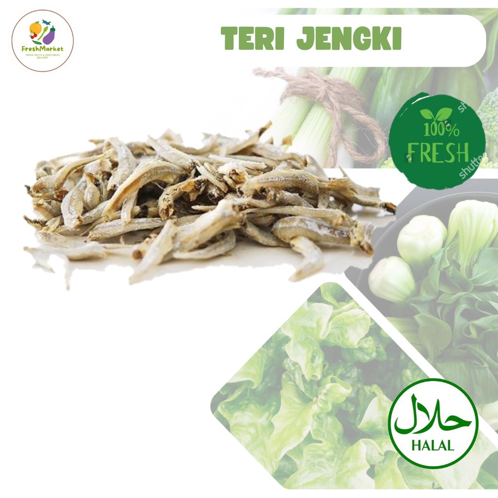 

Ikan Teri Jengki Super 250 Gram Sayurinstant