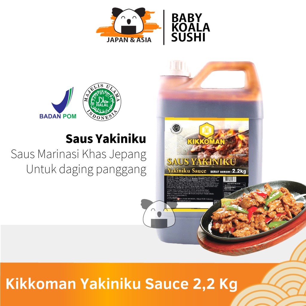 

Kikkoman Yakiniku Sauce 2 Liter Halal