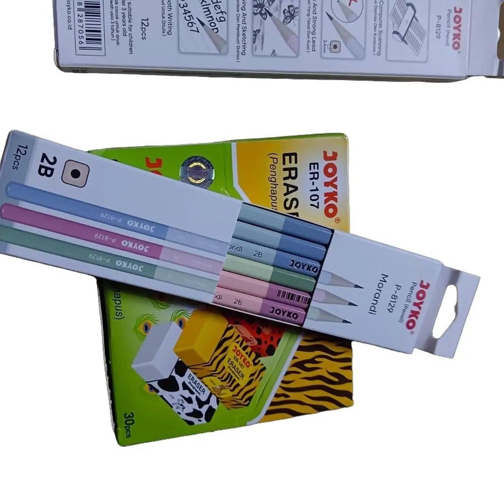 

Joyko Pensil Morandi Mudah Digunakan - Alat Tulis - Stationery