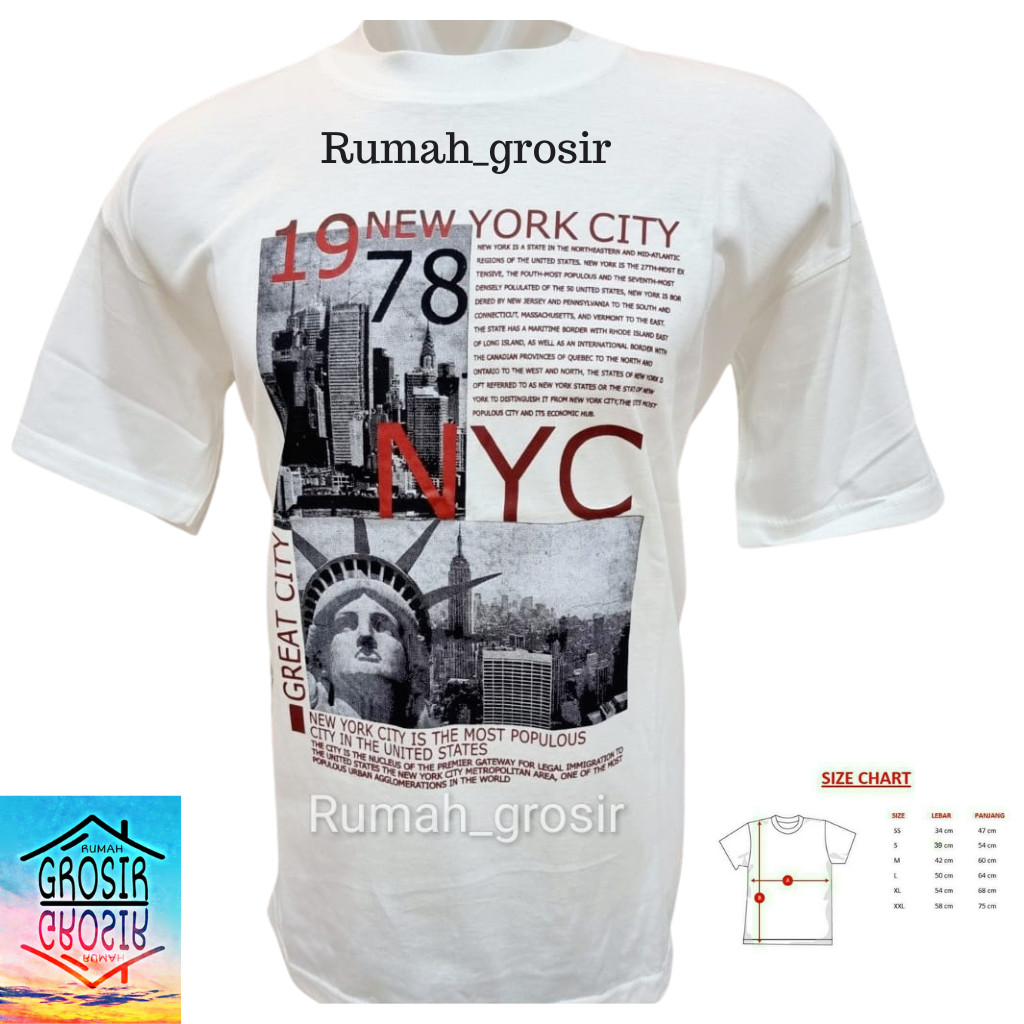 Kaos Amerika Souvenir Amerika USA America Oleh Oleh Amerika USA