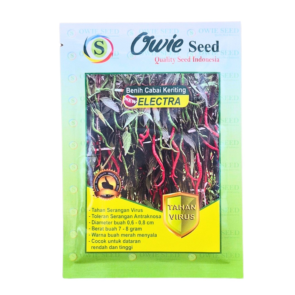 ELECTRA 15gr Benih Cabe Keriting Original OWIE SEED Bibit CMK ELEKTRA