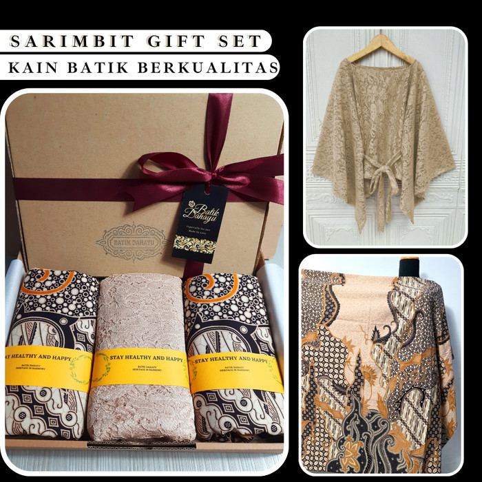 

Best Seller- Hampers wedding gift couple kain batik/ kado hampers guru - sekarjagad