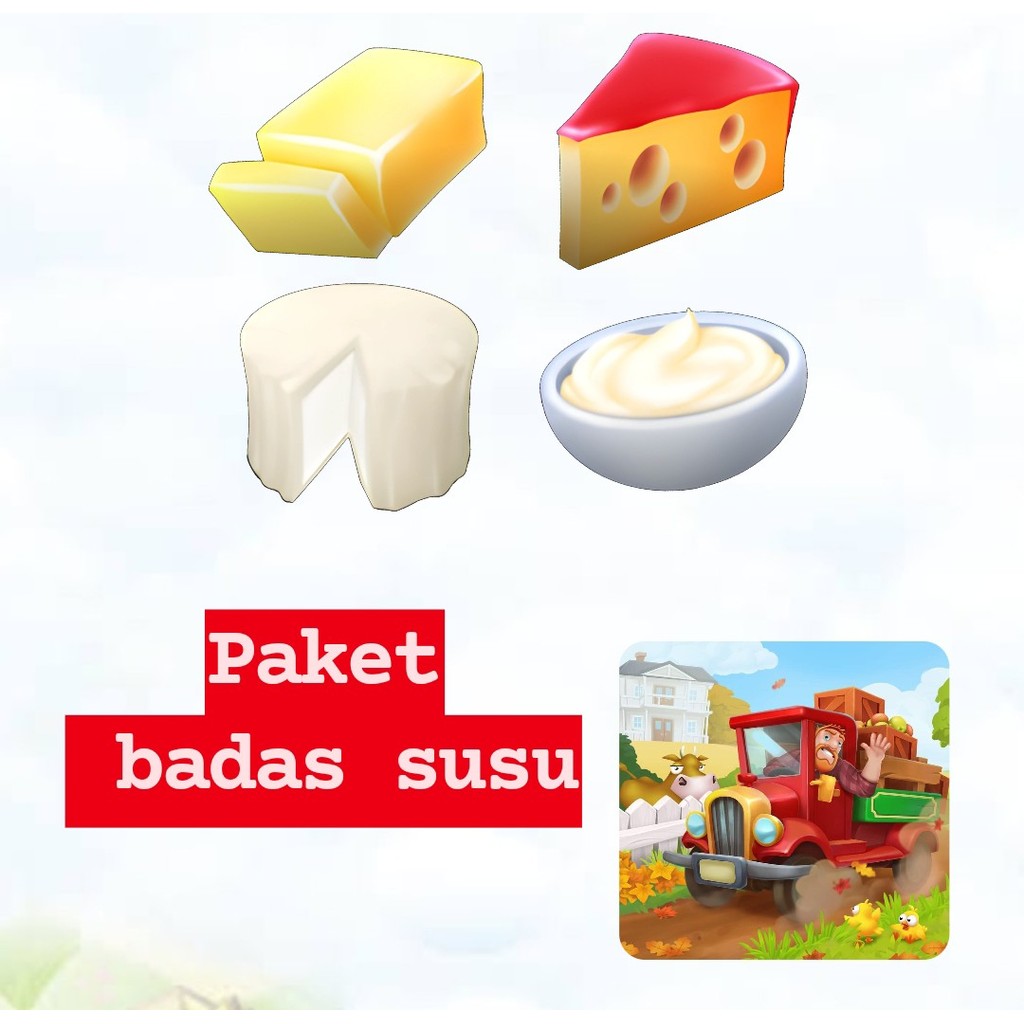 

Keju, mentega,krim,keju kambing paket @10pcs