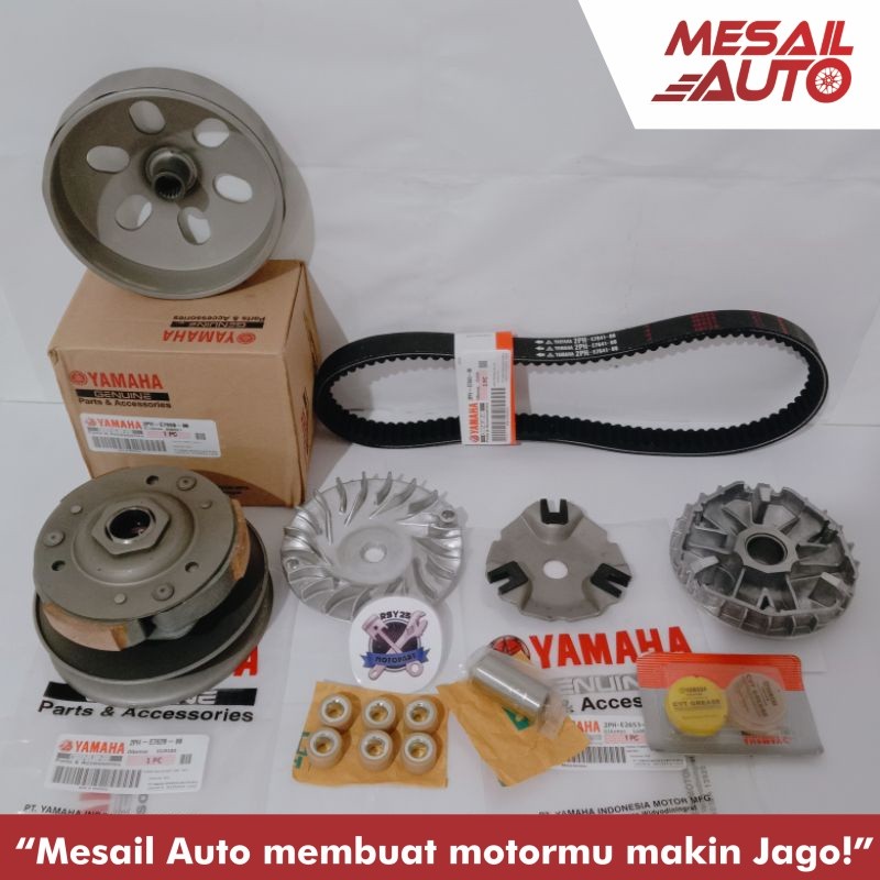 (Paket hemat CVT 2PH) Paket Komplit CVT Mio M3 Mio Z Mio Soul GT 125 Fino fi 125 ORI