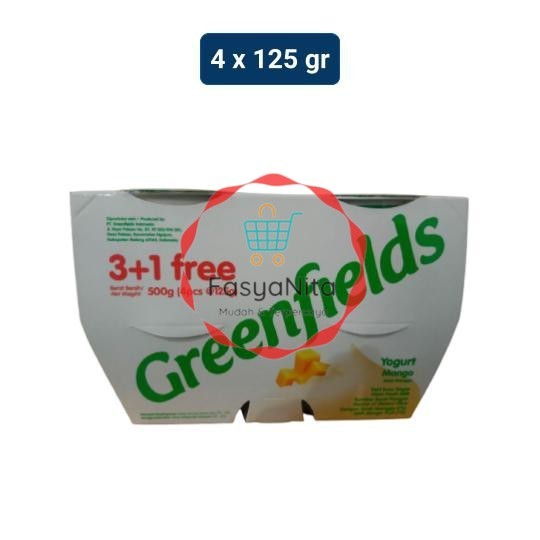 

Greenfields Stirred Yogurt Mango 4 x 125 gr - Fasyanita Denpasar