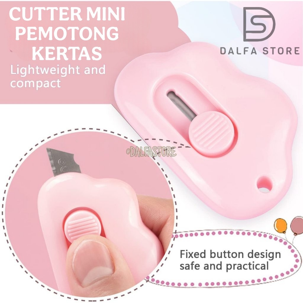 

Cutter Mini Portable Pemotong Kertas Bentuk Awan Serbaguna Super Cute Desain Berkualitas Tinggi AD35