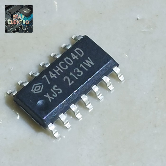 74HC04D Sop-14 SMD 74HC04 SN74HC04D IC CMOS HEX TTL Inverter Buffer Chip Komponen