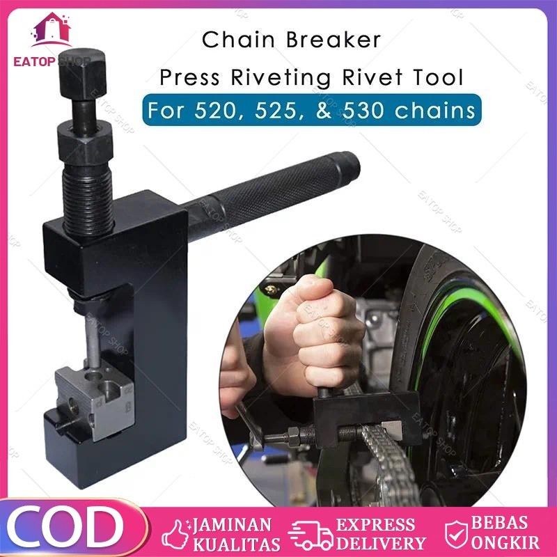 Sepeda Motor Sepeda Rantai Timing Rantai Pemutus Pemisah Link Riveter Pembongkaran Rantai Alat Perba